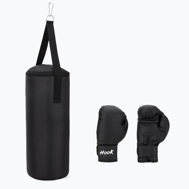 Dětská boxerská sada HOOK FIGHTING Pierwszy Trening black