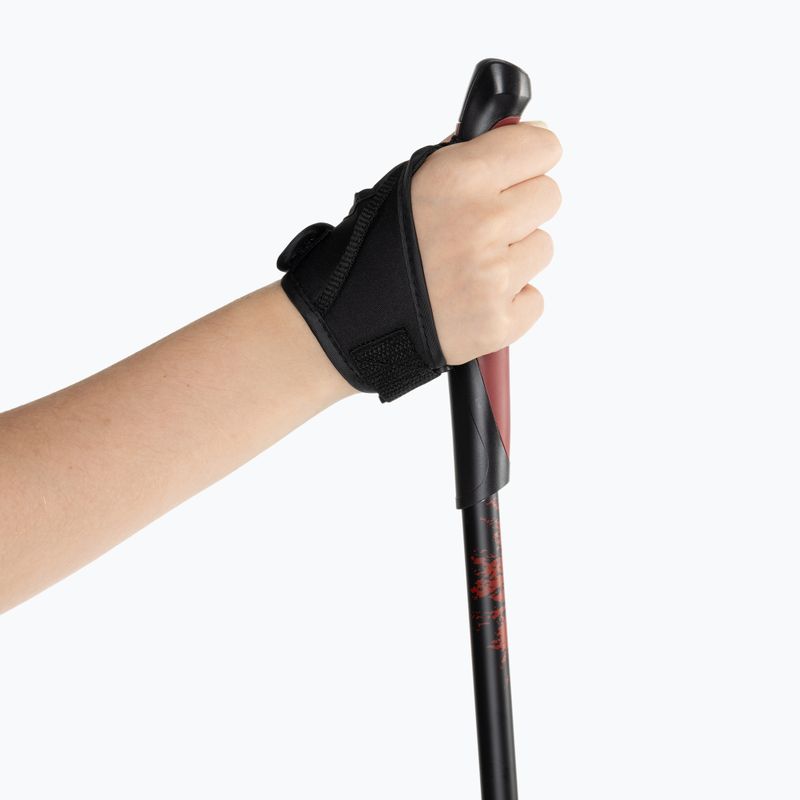 Hůlky na nordic walking KADVA Halna nastavitelné červené 4