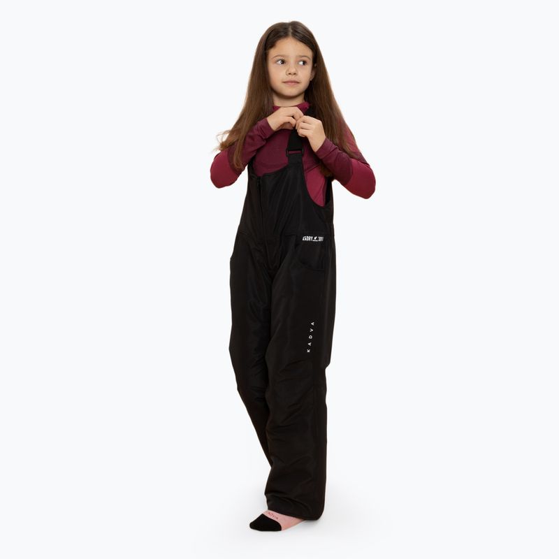 Dětské lyžařské kalhoty KADVA Skiro Pants černé 2