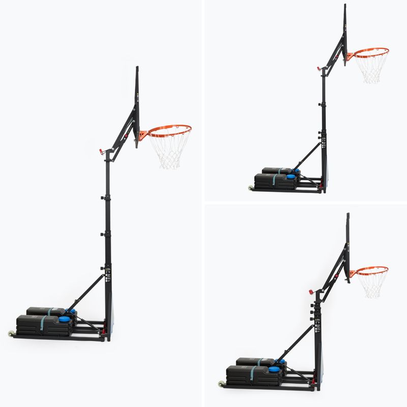Basketbalový koš Oneteam BH07 foldable black 23