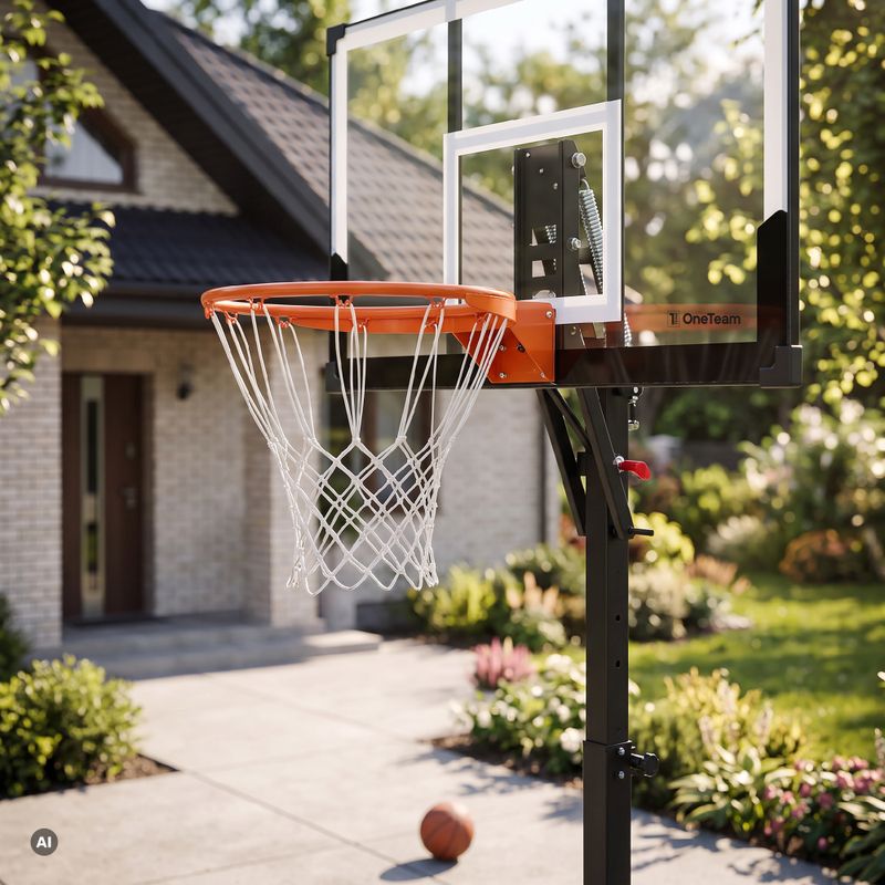 Basketbalový koš Oneteam BH07 foldable black 5