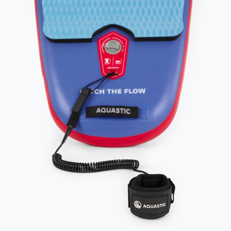Sada paddleboard SUP nafukovací AQUASTIC Perth Pro 11'2" allround modrý 12