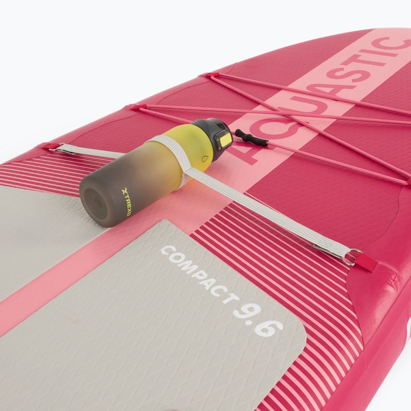 Sada paddleboard SUP nafukovací AQUASTIC Compact 9'6" růžový 11
