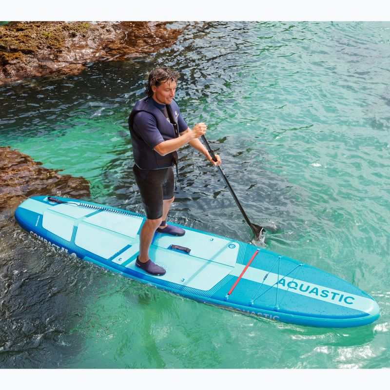 Sada paddleboard SUP nafukovací Compact 11'0" modrý 22