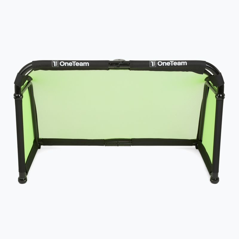 Fotbalová branka OneTeam SWIFTGOAL 150 x 90 cm foldable black/green 7