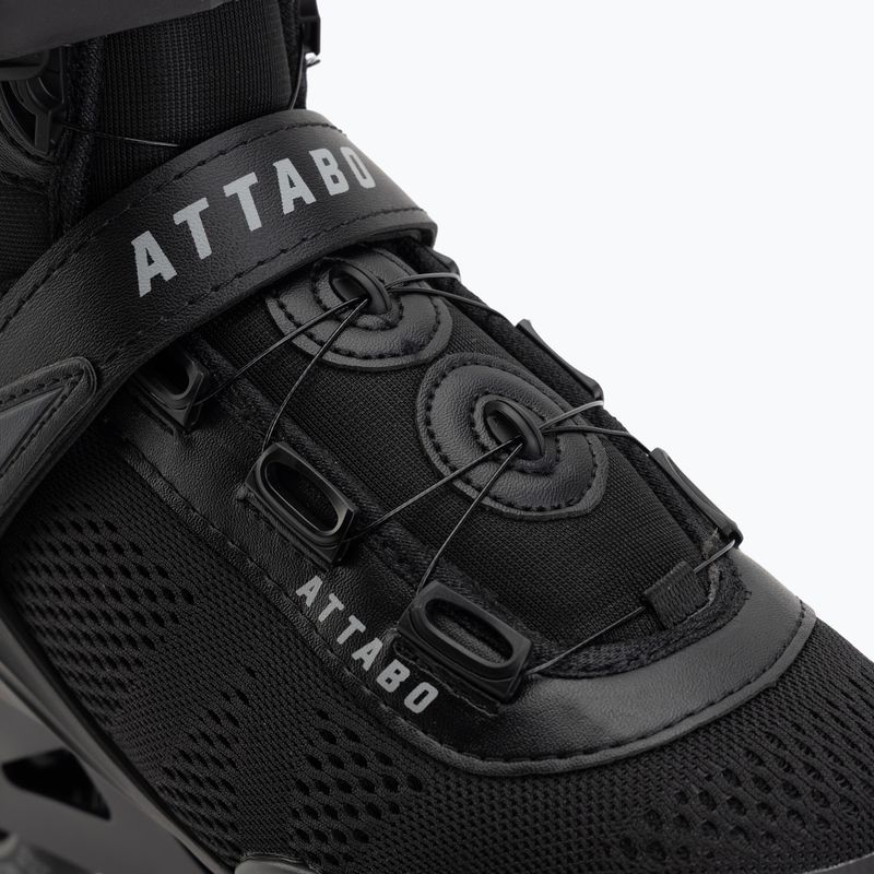 Pánské kolečkové brusle ATTABO OneFoot Fitgo system black 12