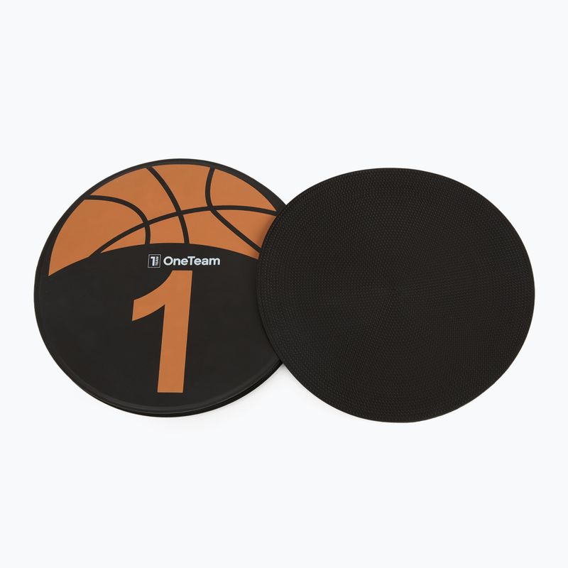 Tréninkové značky OneTeam TRF08 10 pcs BASKET black 2
