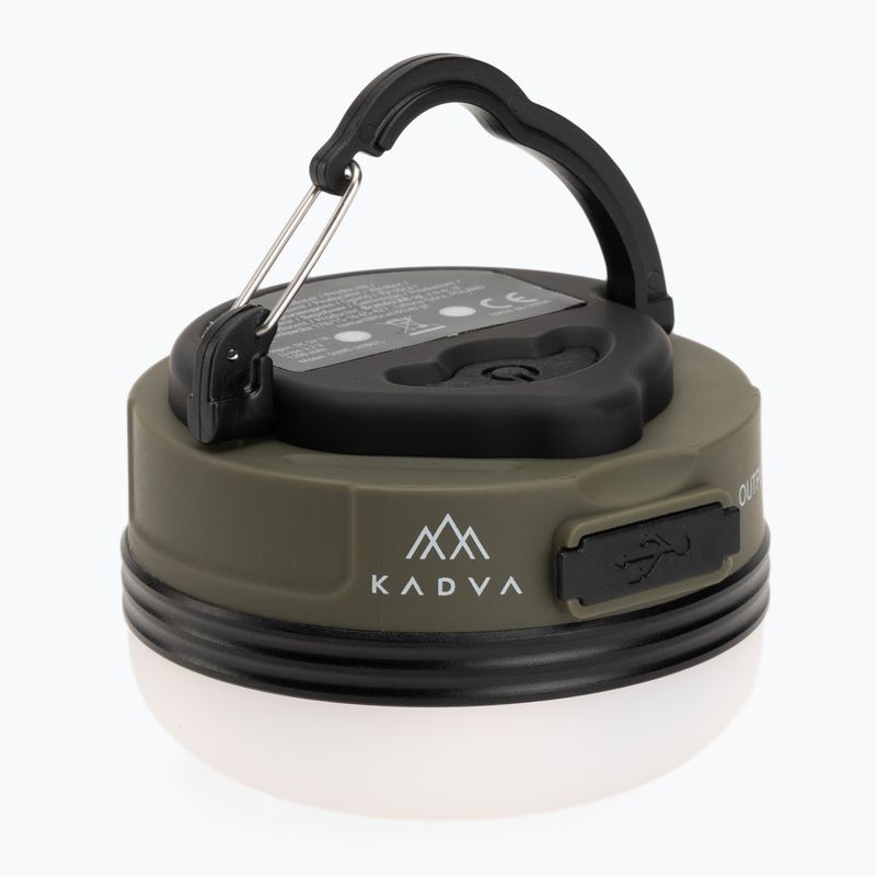 Stanová lampa KADVA Suno zelená 7
