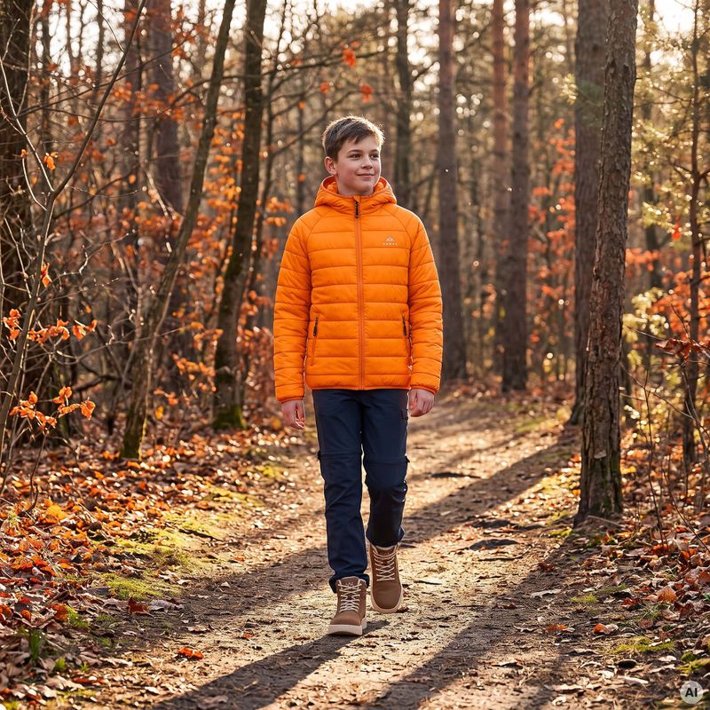 Dětské barefoot boty KADVA SPLAYON JR Brown 12
