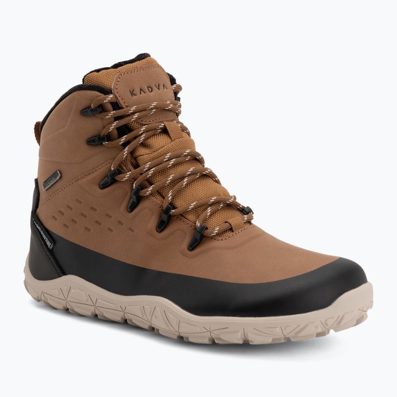 Dětské barefoot boty KADVA WILDME JR Brown/Black