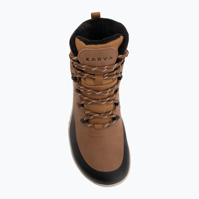 Dětské barefoot boty KADVA WILDME JR Brown/Black 6