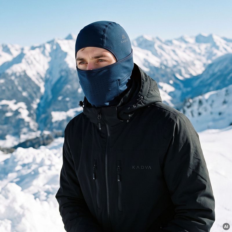 Komínková čepice KADVA Elevate tmavě modrá 9