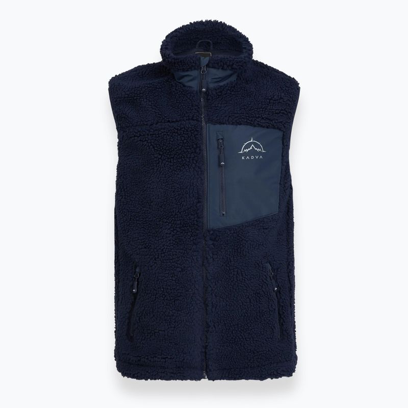 Pánský bezrukávník KADVA RODVIK VEST tmavě modrý 3