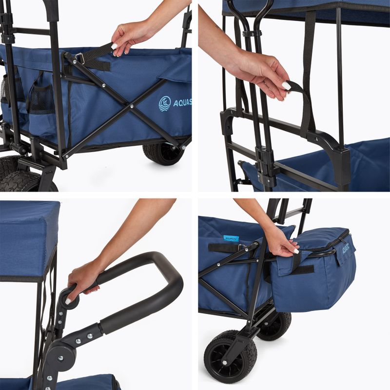 Transportní vozík AQUASTIC Cart blue 8
