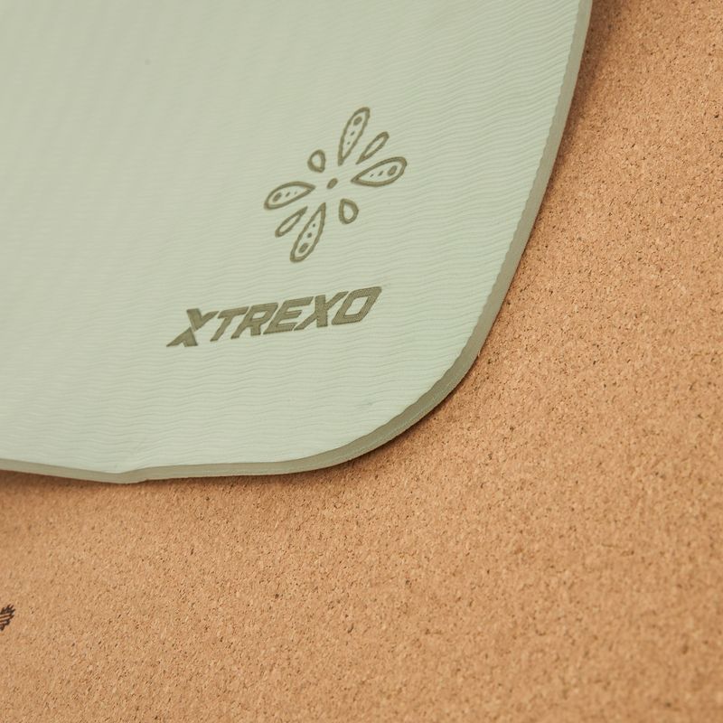 Podložka na jógu XTREXO cork 6 mm natural 5