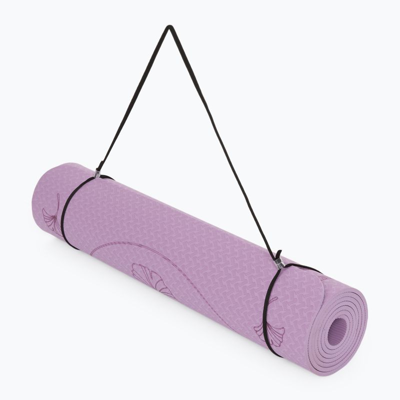 Jógová podložka XTREXO EcoGrip 6mm purple 6