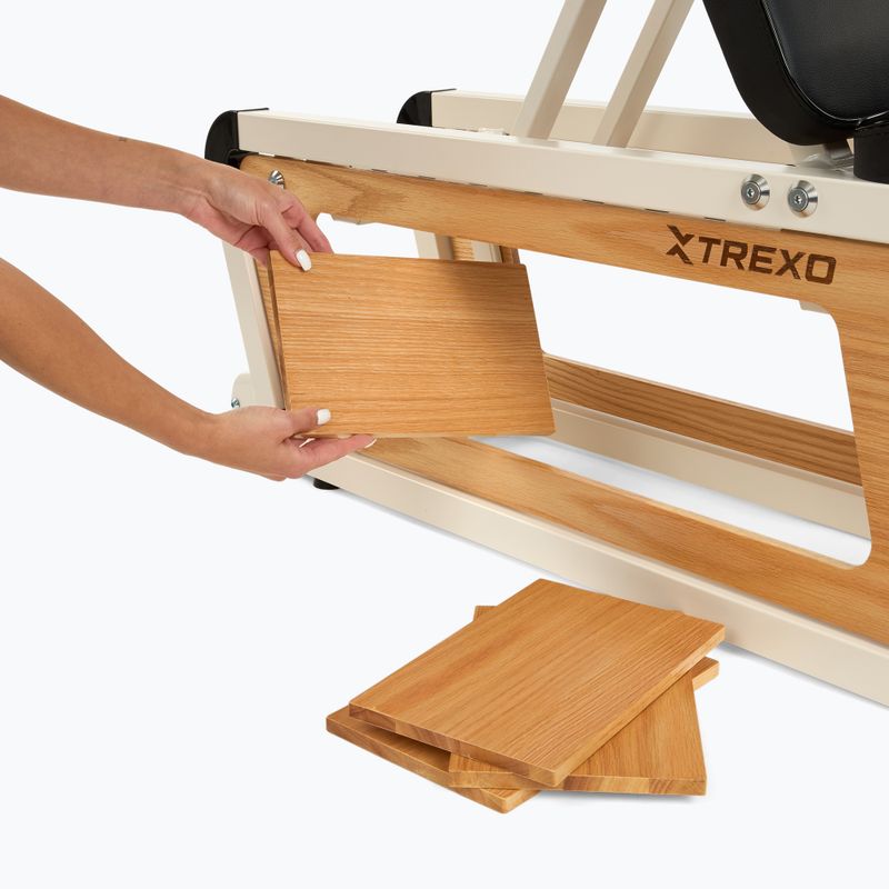Tréninková lavice XTREXO Storage Sylwan wood 10