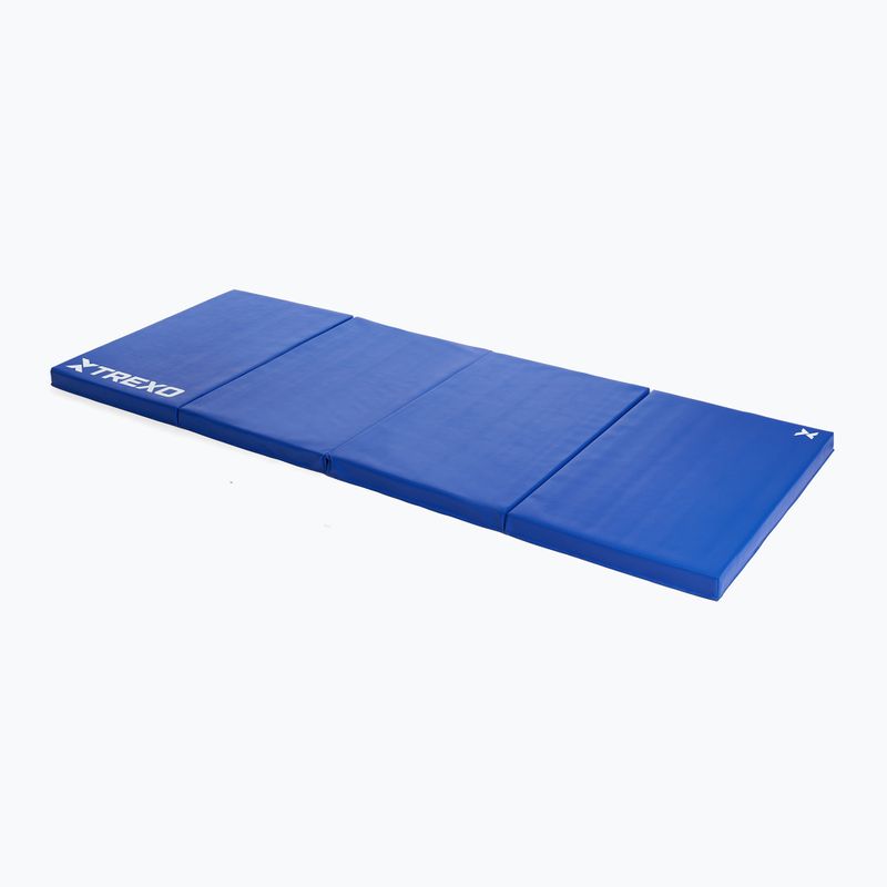 Skládací gymnastická matrace XTREXO 195 x 80 x 5 cm blue 3