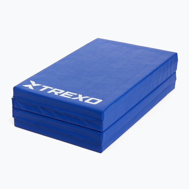 Skládací gymnastická matrace XTREXO 195 x 80 x 5 cm blue 5