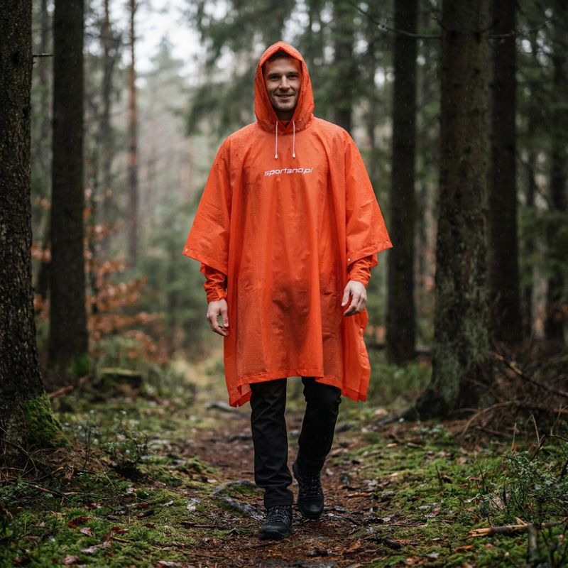 Pláštěnka SPORTANO AquaDefend oranžová 5