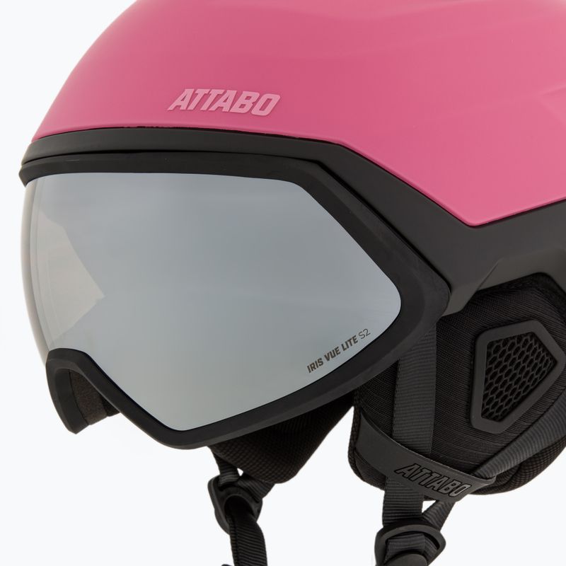 Dětská lyžařská helma ATTABO Avens 3.0 Jr Visor ERT Pink 14