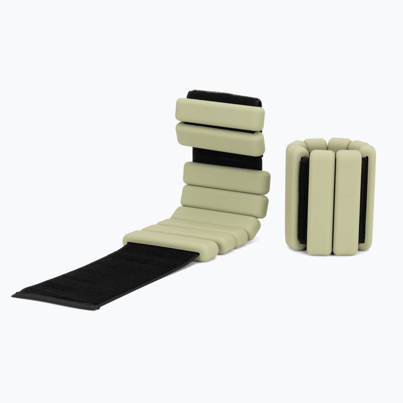 Závaží na kotníky a zápěstí Xtrexo SCULPT FB215 Green 3