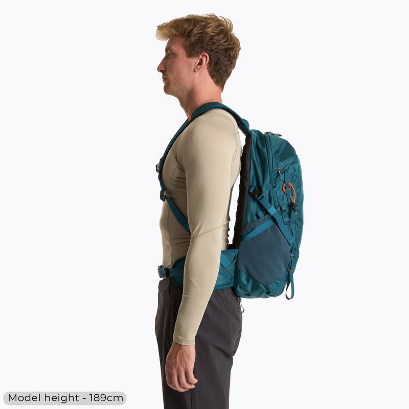 Turistický batoh KADVA Fleiro 30 l tmavě mořská 4