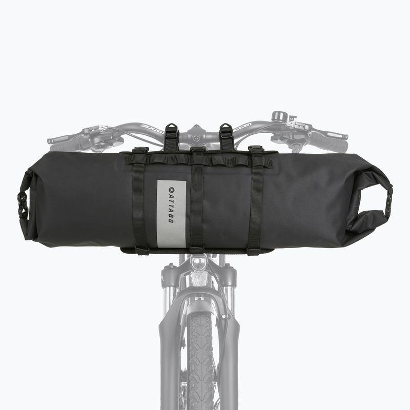 Cyklistická taška na řídítka ATTABO Hangaroo 10 l black 2