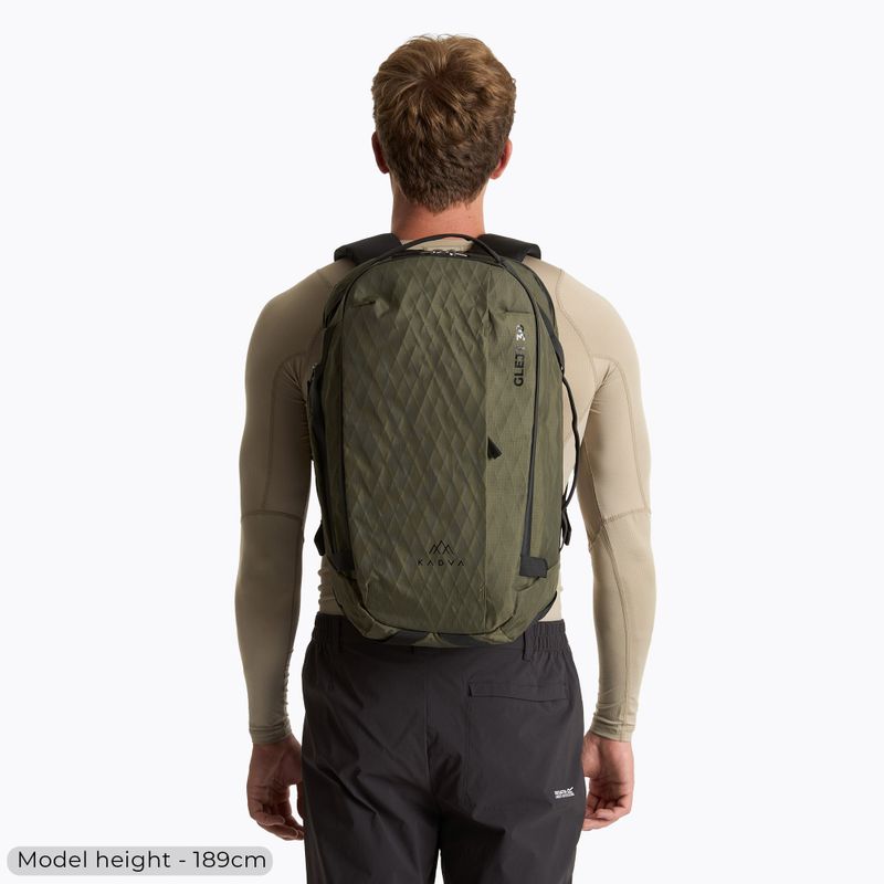Turistický batoh KADVA Glejt 30 l zelený 5