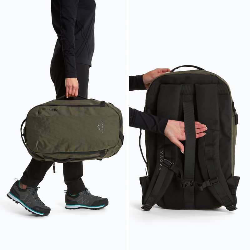 Turistický batoh KADVA Glejt 30 l zelený 13