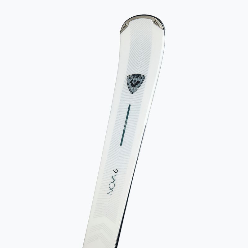 Dámské sjezdové lyže + vázání Rossignol Nova 6 + Xpress W 11 GW white sparkle 3