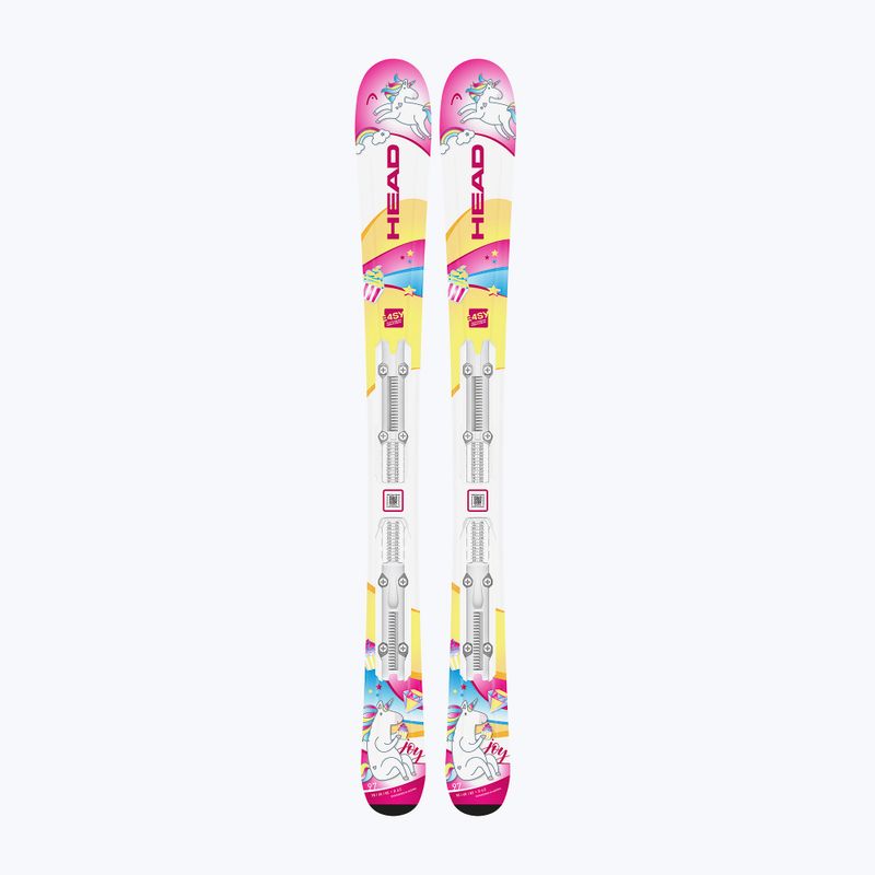 Dětské sjezdové lyže + vázání HEAD Unicorn Easy JRS + Jrs 4.5 GW CA unicorn