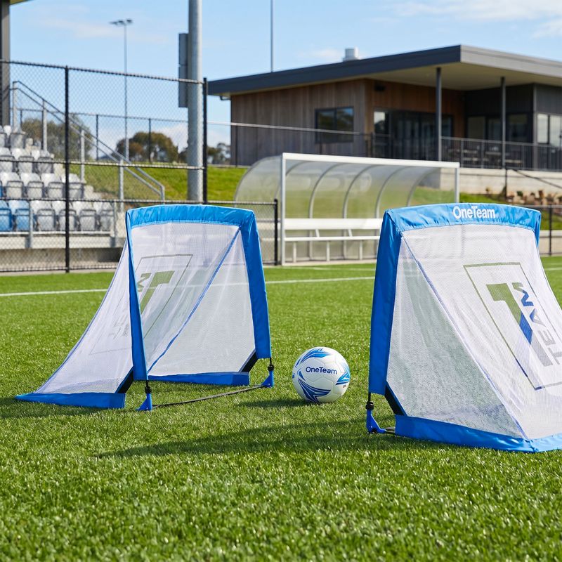 Fotbalové branky OneTeam Footzy Pop-Up blue 4