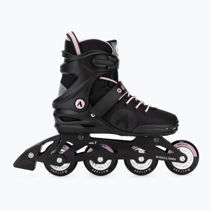 Dámské kolečkové brusle ATTABO Cyclone Alu pink 2