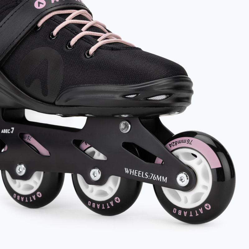 Dámské kolečkové brusle ATTABO Cyclone Alu pink 13