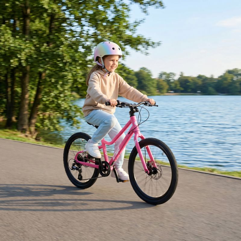 Dětské kolo ATTABO EASE 20" 8,8 kg Gen 2 růžové 4