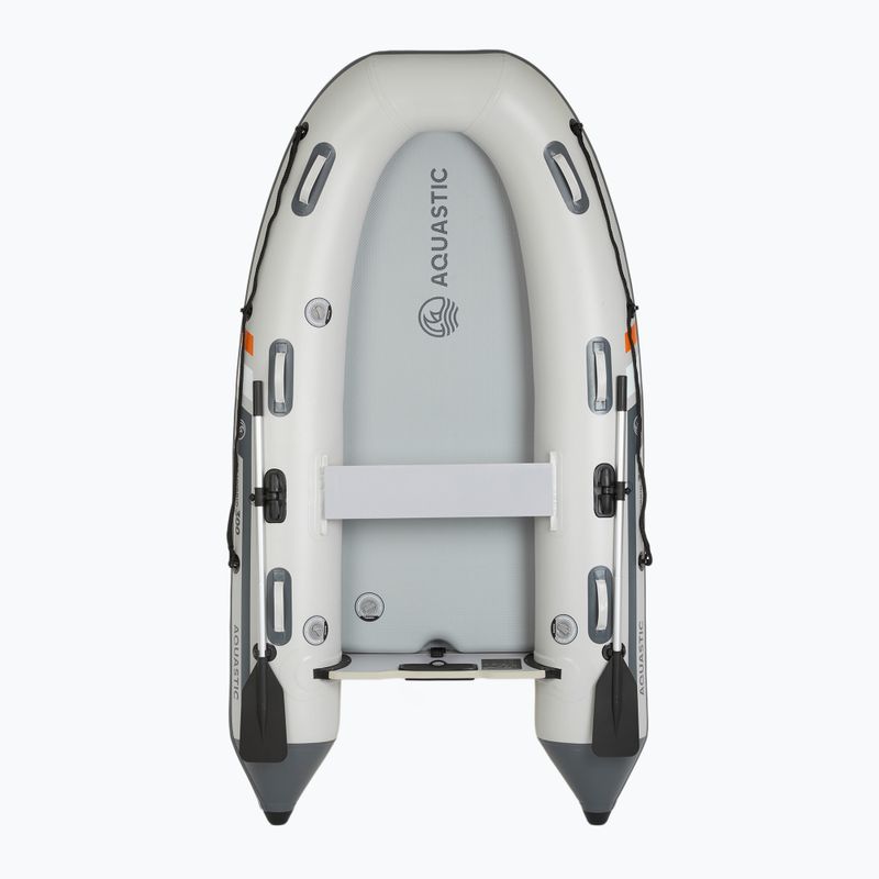Čtyřmístný ponton AQUASTIC DS Hybrid šedý