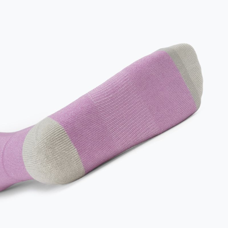 Dámské lyžařské ponožky Woolcano SCK1096 Szary/Różowy 4