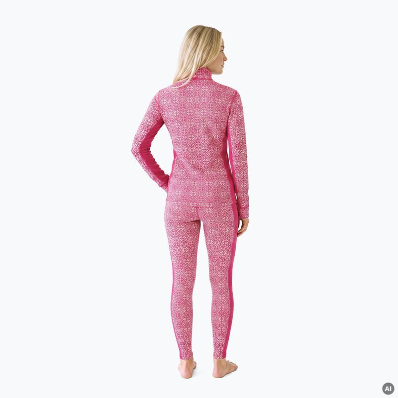 Dámská sada funkčního prádla Woolcano SET1121 Pink 2