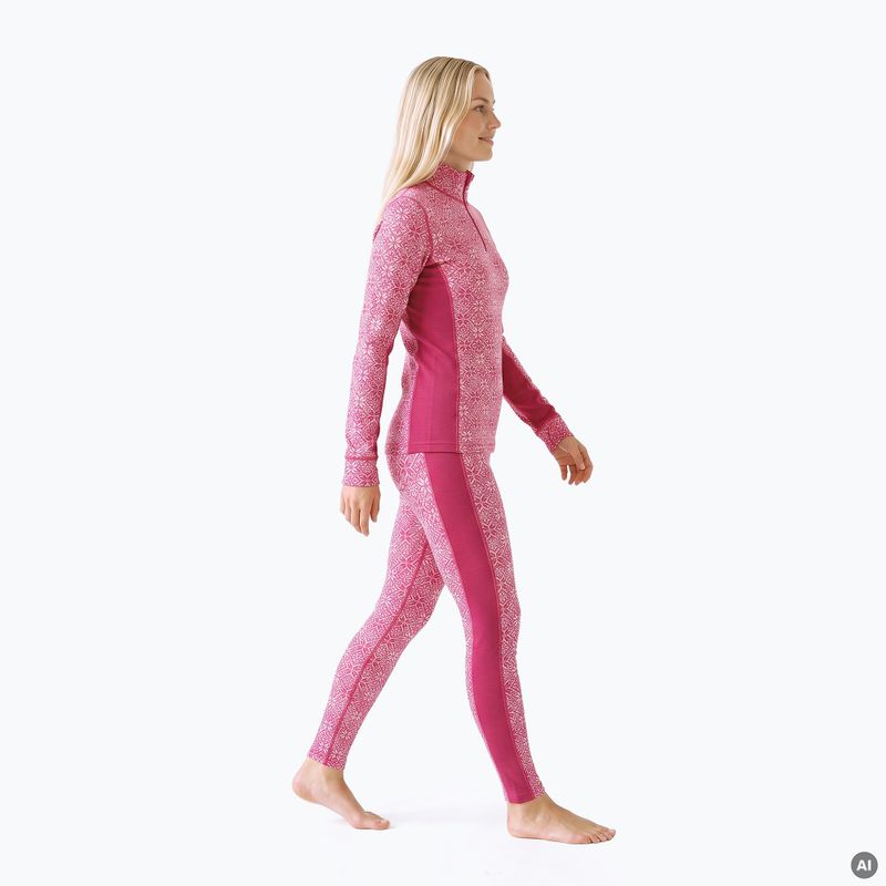 Dámská sada funkčního prádla Woolcano SET1121 Pink 5