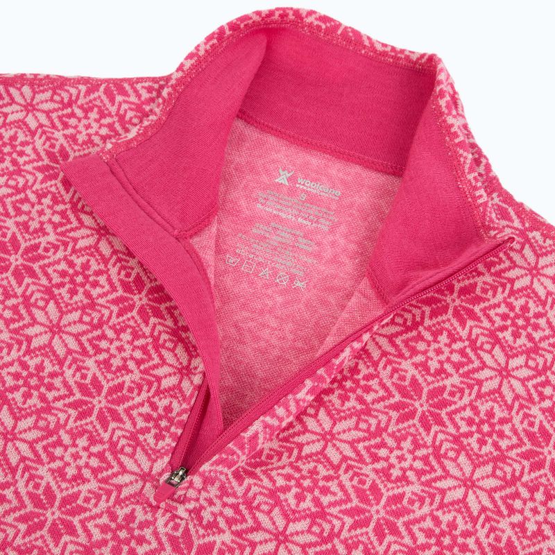 Dámská sada funkčního prádla Woolcano SET1121 Pink 8