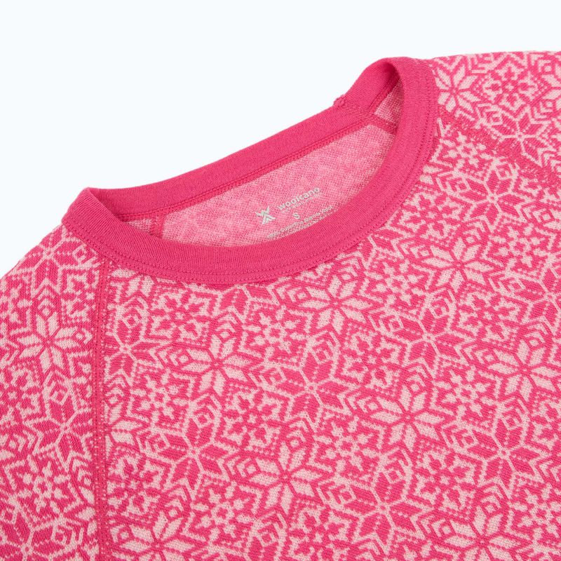 Dámská sada funkčního prádla Woolcano SET1109 Pink 8