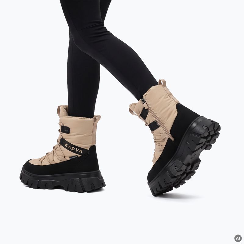 Dámské sněhule KADVA BIGRA HG WP WMNS Beige/Black 3