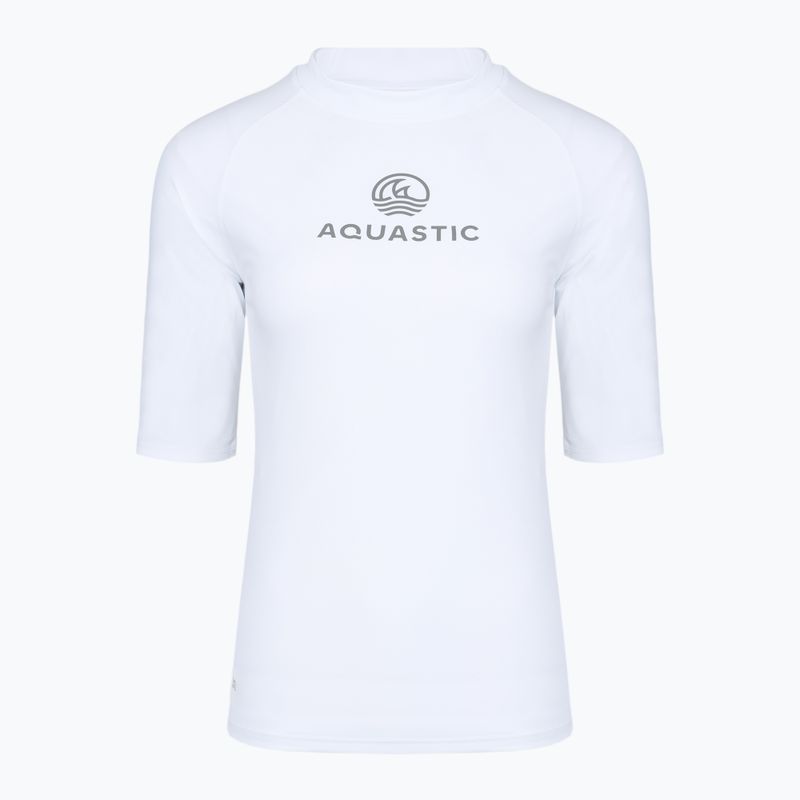 Dámské tričko AQUASTIC Rimos WMNS UV 50+ UPF white 6