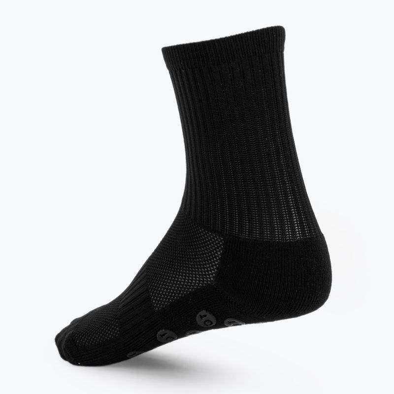 Dětské fotbalové ponožky OneTeam Precision Grip non-slip 2-pack black 3
