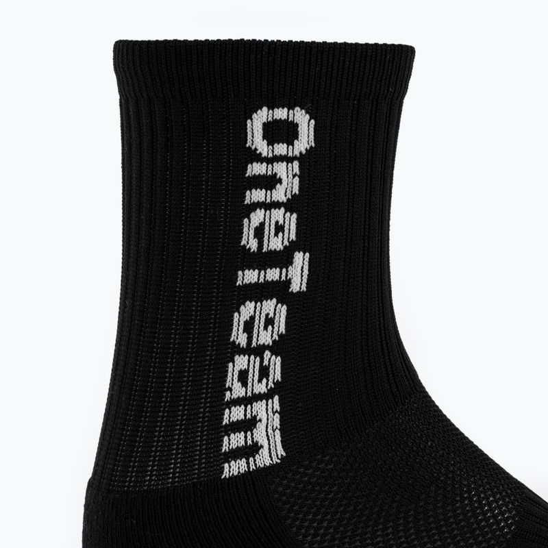 Dětské fotbalové ponožky OneTeam Precision Grip non-slip 2-pack black 4