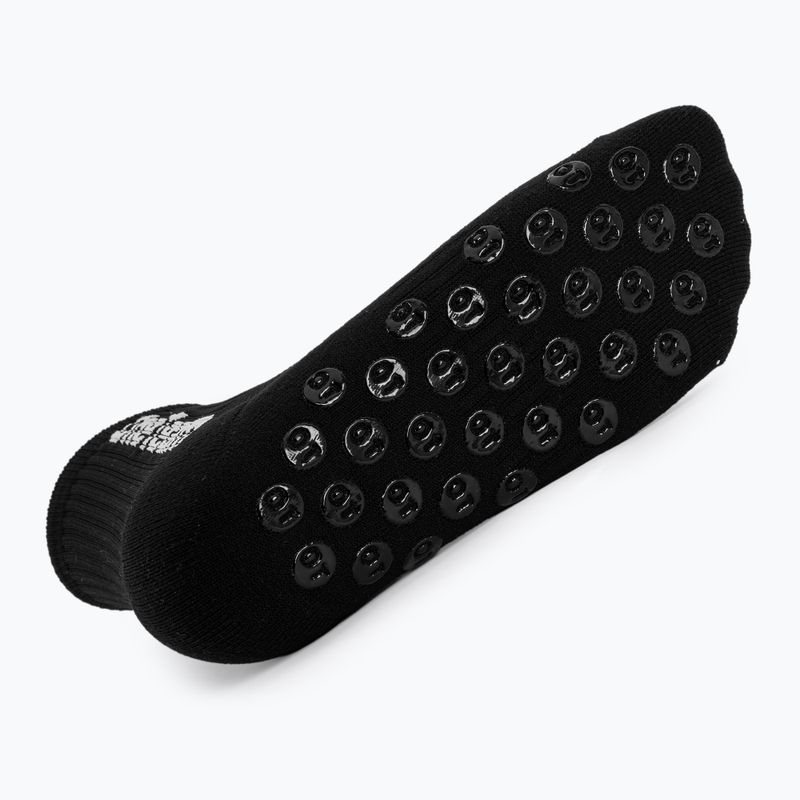Dětské fotbalové ponožky OneTeam Precision Grip non-slip 2-pack black 6