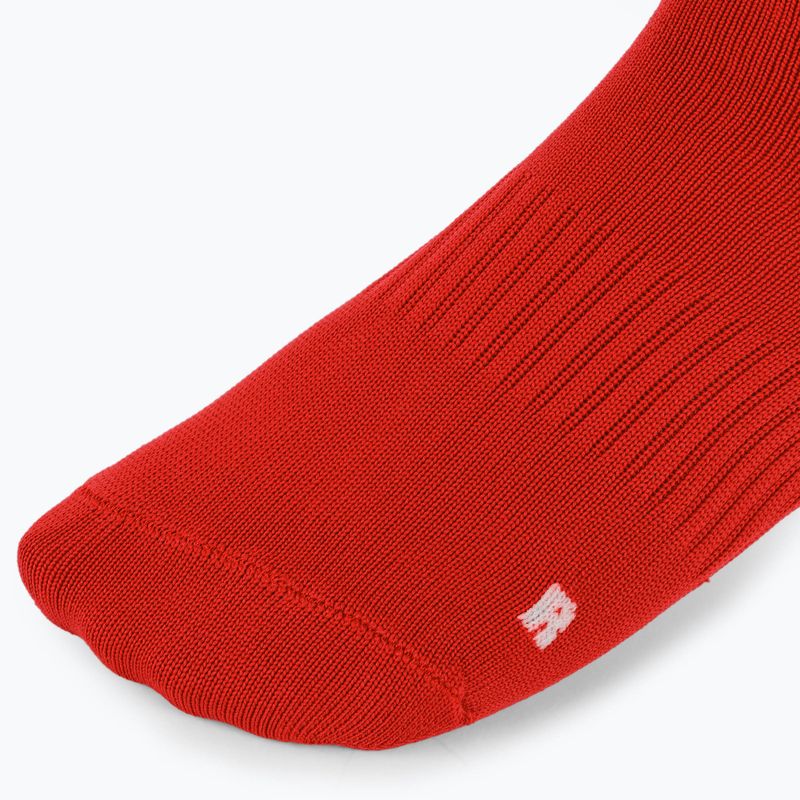 Dětské fotbalové ponožky OneTeam Precision football socks sada 2-pack červená 5