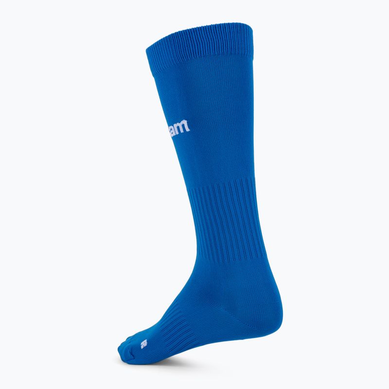 Dětské fotbalové ponožky OneTeam Precision football socks sada 2-pack modrá 3