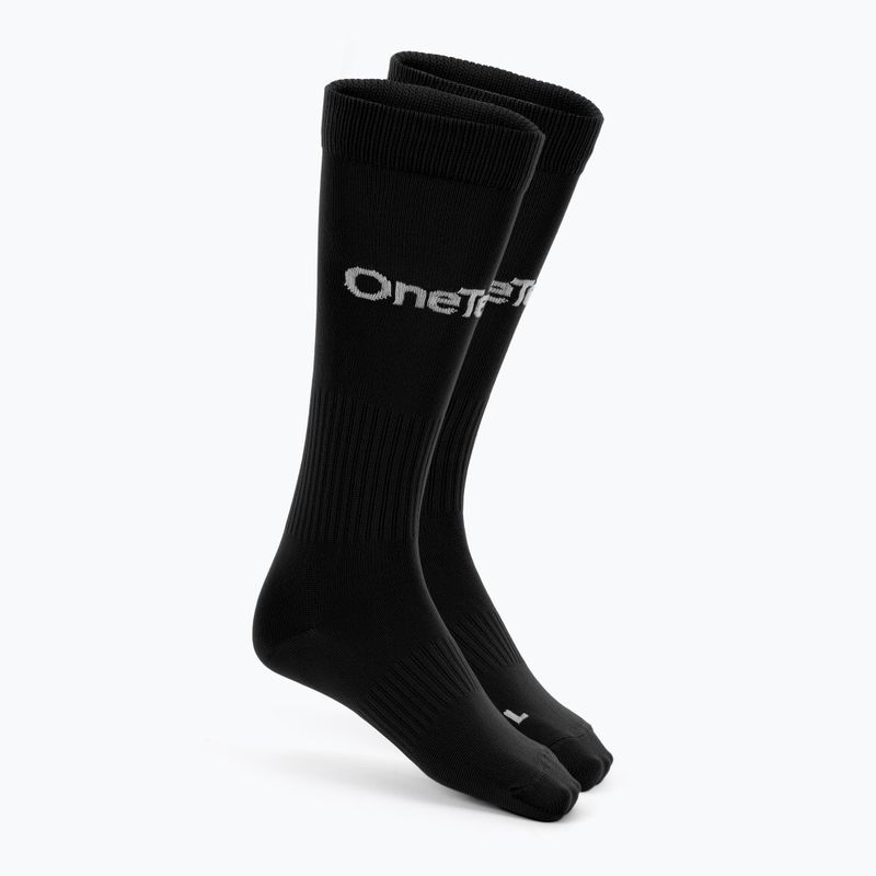 Dětské fotbalové ponožky OneTeam Precision football socks sada 2-pack černá